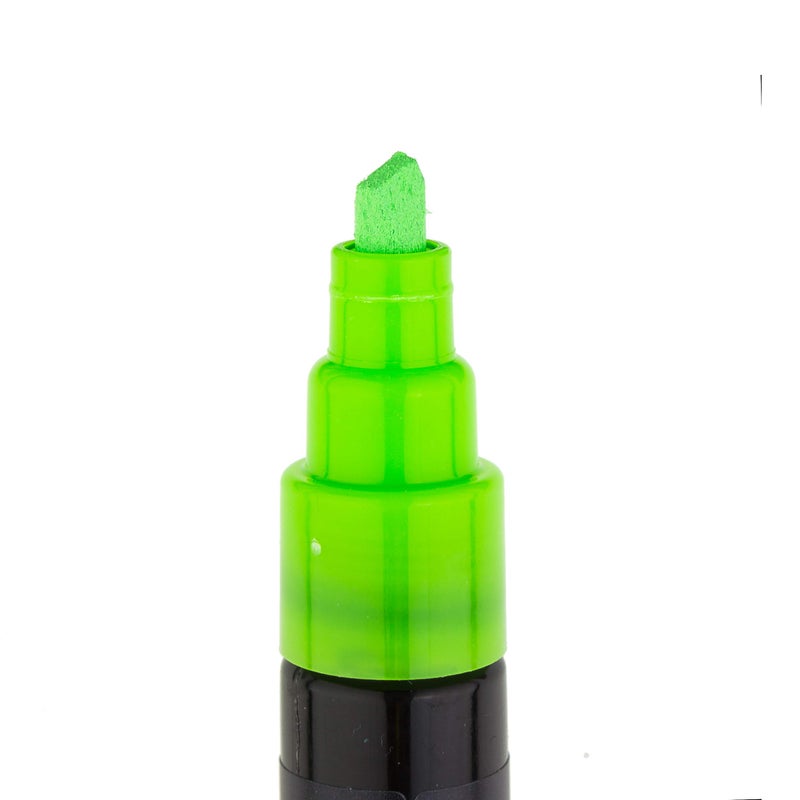 Uchida 483-C-F4 Chisel Tip Bistro Chalk Marker, Fluorescent Green - Image 3